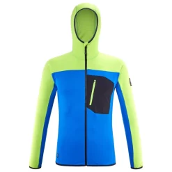 Polaire Millet Trilogy Lightgrid Hoodie Sky Diver Acid Green