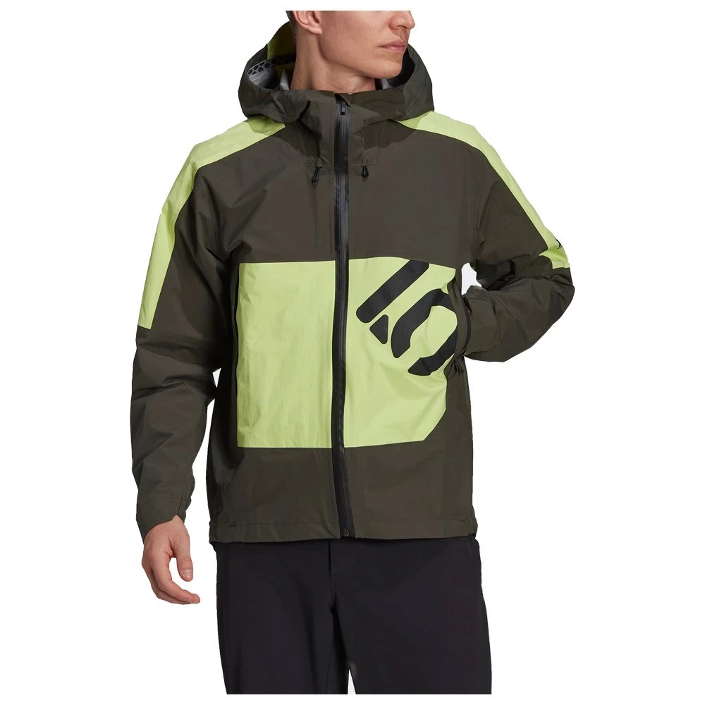 Veste VTT Five Ten 5.10 Rain Jacket All Mountain Legend Earth Pulse Lime 6 Veste VTT Five Ten 5.10 Rain Jacket All Mountain Legend Earth Pulse Lime – Image 6