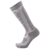 Chaussettes La Chaussette De France Elbrouz Gris Lurex