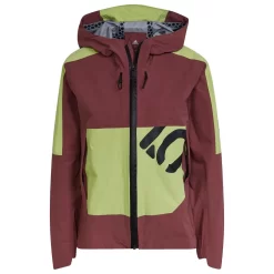 Veste VTT Five Ten 5.10 Rain Jacket All Mountain Women Quiet Crimson Pulse Lime