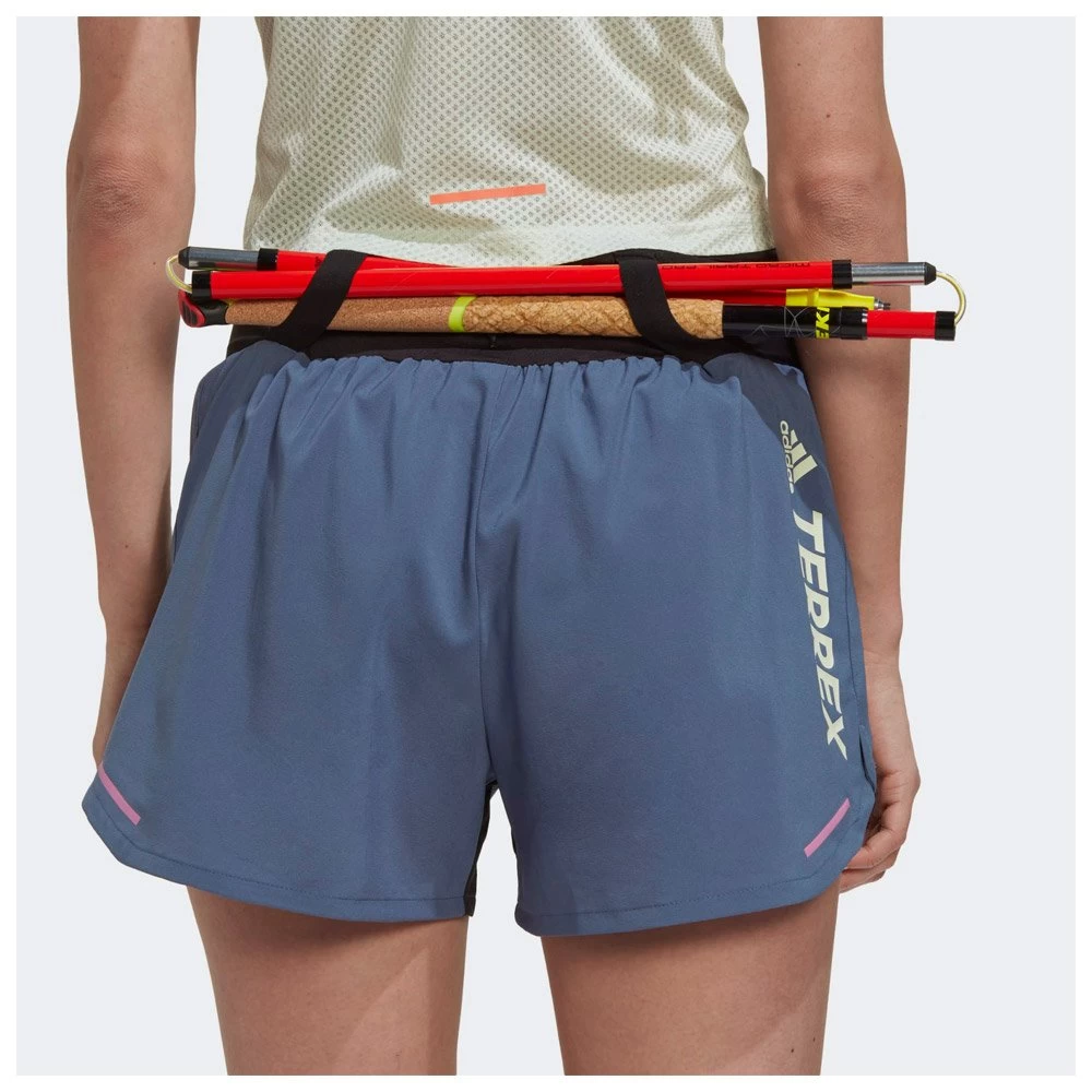 Short De Trail Adidas Agravic Women Wonder Steel 4 Short De Trail Adidas Agravic Women Wonder Steel – Image 4