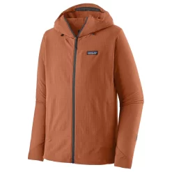 Polaire Patagonia M R1 Techface Hoody Fertile Brown