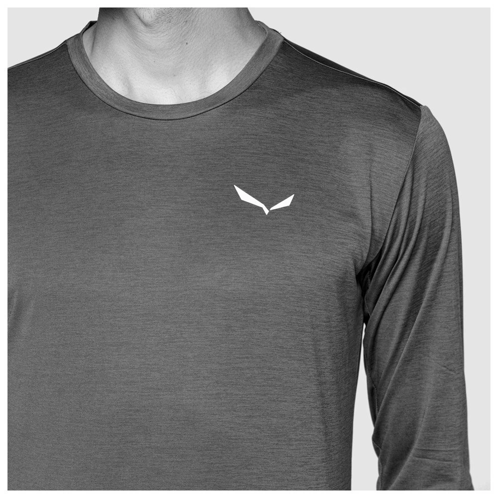 Tee-shirt De Rando Salewa Puez Melange Dry Longsleeves M Java Blue Melange 4 Tee-shirt De Rando Salewa Puez Melange Dry Longsleeves M Java Blue Melange – Image 4