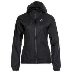 Veste De Trail Odlo Zeroweight Waterproof Jkt Wmn Black