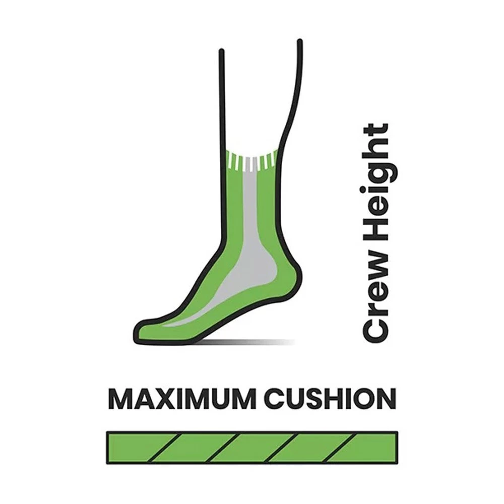 Chaussettes Smartwool W's Mountaineer Classic Edition Maximum Cushion Crew Light Grey 2 Chaussettes Smartwool W's Mountaineer Classic Edition Maximum Cushion Crew Light Grey – Image 2