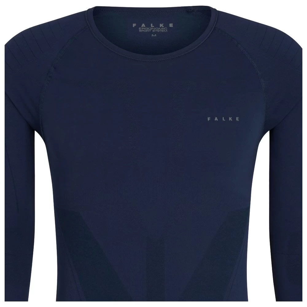 Sous-vêtement Techni. Nordique Falke Longsleeved Shirt Tight Space Blue 2 Sous-vêtement Techni. Nordique Falke Longsleeved Shirt Tight Space Blue – Image 2