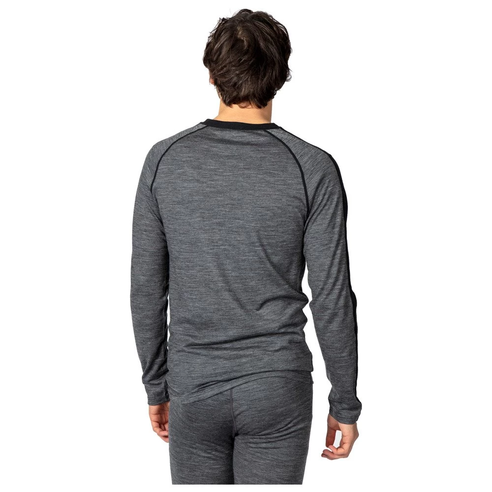 Sous-vêtement Technique Bula Retro Wool Crew Blackm 4 Sous-vêtement Technique Bula Retro Wool Crew Blackm – Image 4