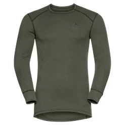 Sous-vêtement Technique Odlo Pack De 2 Active Warm Crew Neck LS Climbing Ivy Black