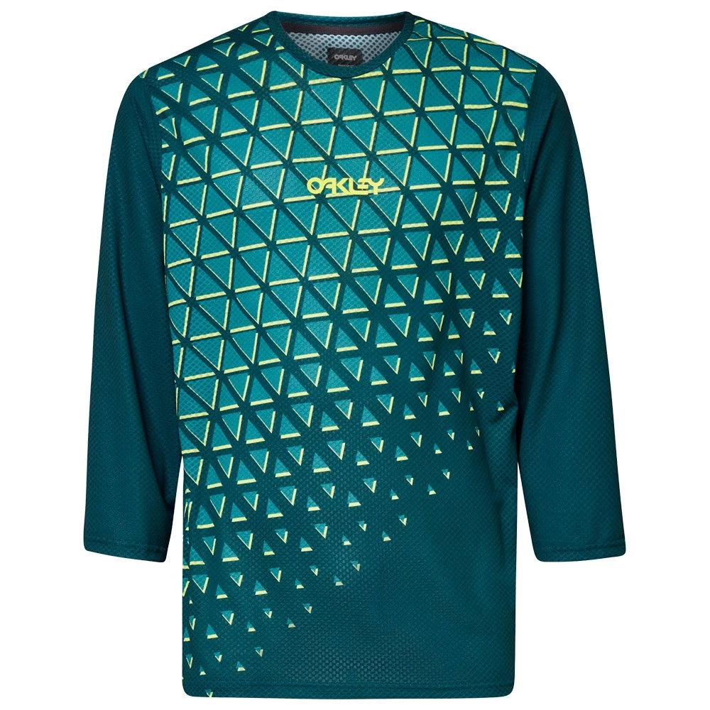Maillot VTT Oakley Flow 3/4 Jersey Hunter Green 1 Maillot VTT Oakley Flow 3/4 Jersey Hunter Green