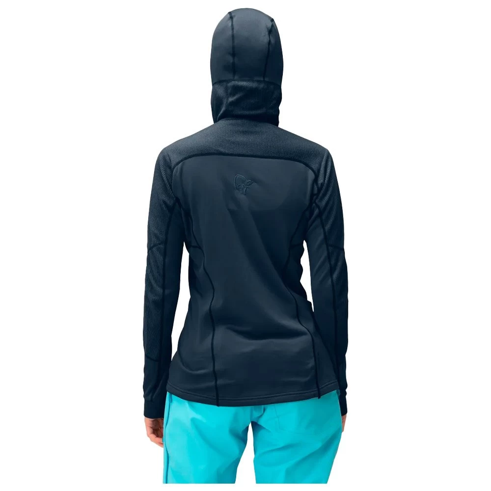 Polaire Norrona Lofoten Thermal Pro Hood W's Indigo Night 6 Polaire Norrona Lofoten Thermal Pro Hood W's Indigo Night – Image 6