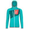 Polaire Ortovox Fleece Grid Hoody W Ice Waterfall