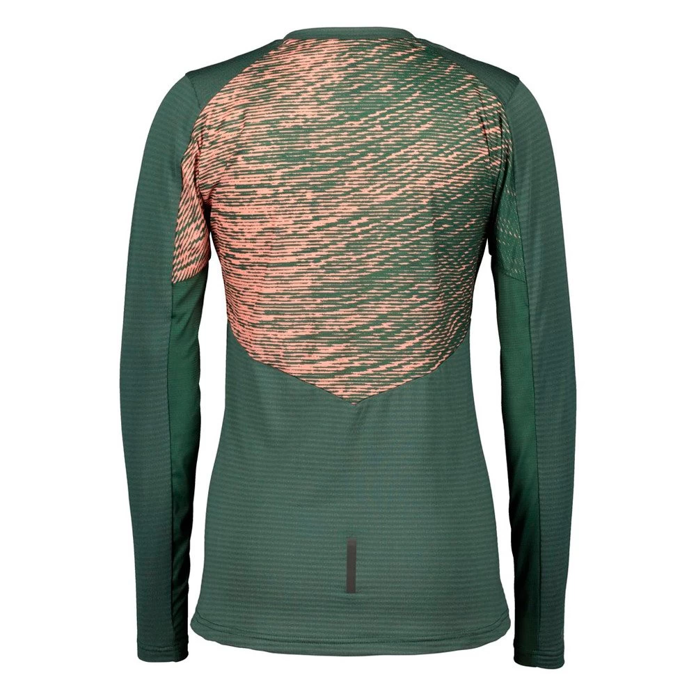 Tee-shirt De Trail Scott Trail Run L/S Women's Smoked Green/Crystal Pink 2 Tee-shirt De Trail Scott Trail Run L/S Women's Smoked Green/Crystal Pink – Image 2