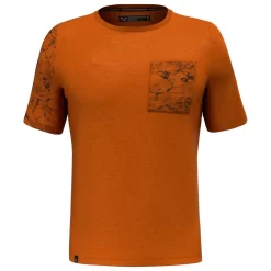 Tee-shirt D’escalade Salewa Lavaredo Hemp M Pocket Autumnal