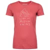 Tee-shirt De Rando Ortovox 150 Cool Mtn Protector Tshirt W Wild Rose