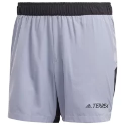 Short De Trail Adidas Trail Short Silver Violet