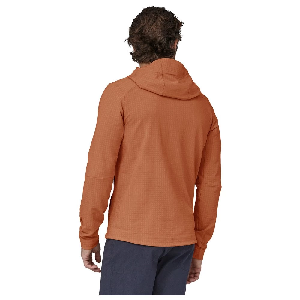 Polaire Patagonia M R1 Techface Hoody Fertile Brown 2 Polaire Patagonia M R1 Techface Hoody Fertile Brown – Image 2