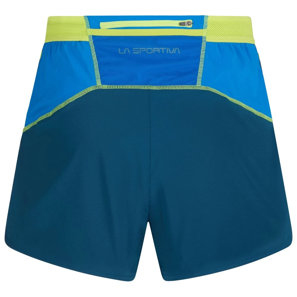 Short De Trail La Sportiva Auster Short Storm Blue Electric Blue 2 Short De Trail La Sportiva Auster Short Storm Blue Electric Blue – Image 2