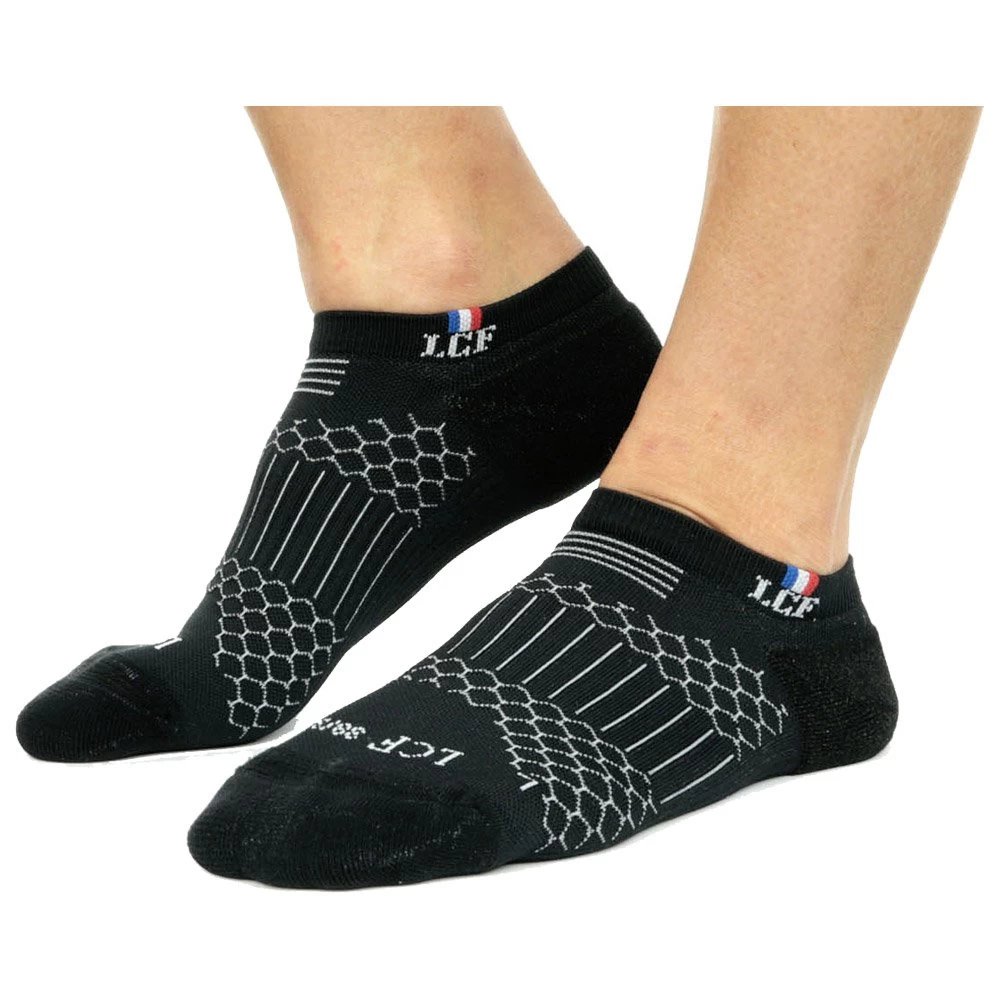 Chaussettes La Chaussette De France Boogaloo Blanc Noir 1 Chaussettes La Chaussette De France Boogaloo Blanc Noir