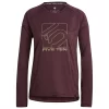 Maillot VTT Five Ten W 5.10 Ls Jersey Shadow Burgundy