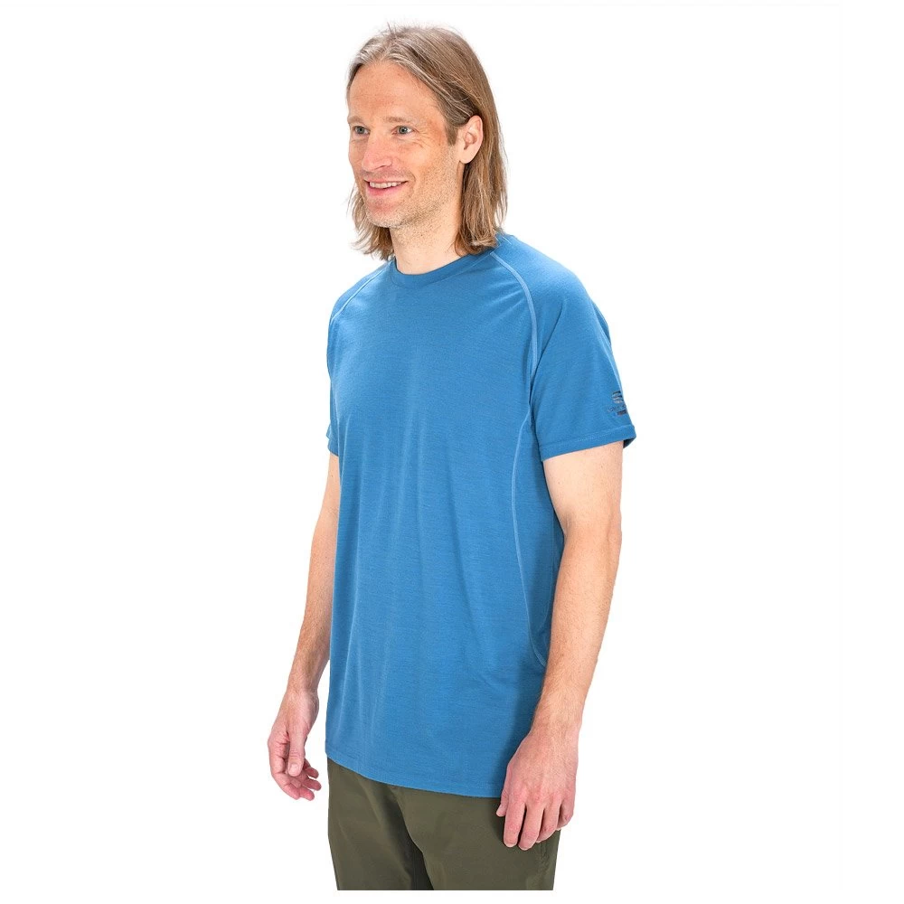 Tee-shirt De Rando State Of Elevenate M Primo Merino Tee Blue Sapphire 4 Tee-shirt De Rando State Of Elevenate M Primo Merino Tee Blue Sapphire – Image 4