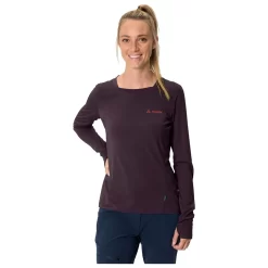 Maillot VTT Vaude Women's Sveit Ls Shirt II Blackberry -Location de vêtements d'extérieur. e4120178fe524008f1eb6eed5fbcb5cd4ed1e1ac E22VAUDVTT2211449 4