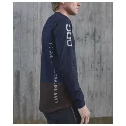 Maillot VTT Poc MTB Pure LS Jersey Turmaline Navy Axinite Brown -Location de vêtements d'extérieur. e4a79ca4aa5dbe3cc167bff48590ea015248a2b4 E22POCSVTT2210184 11