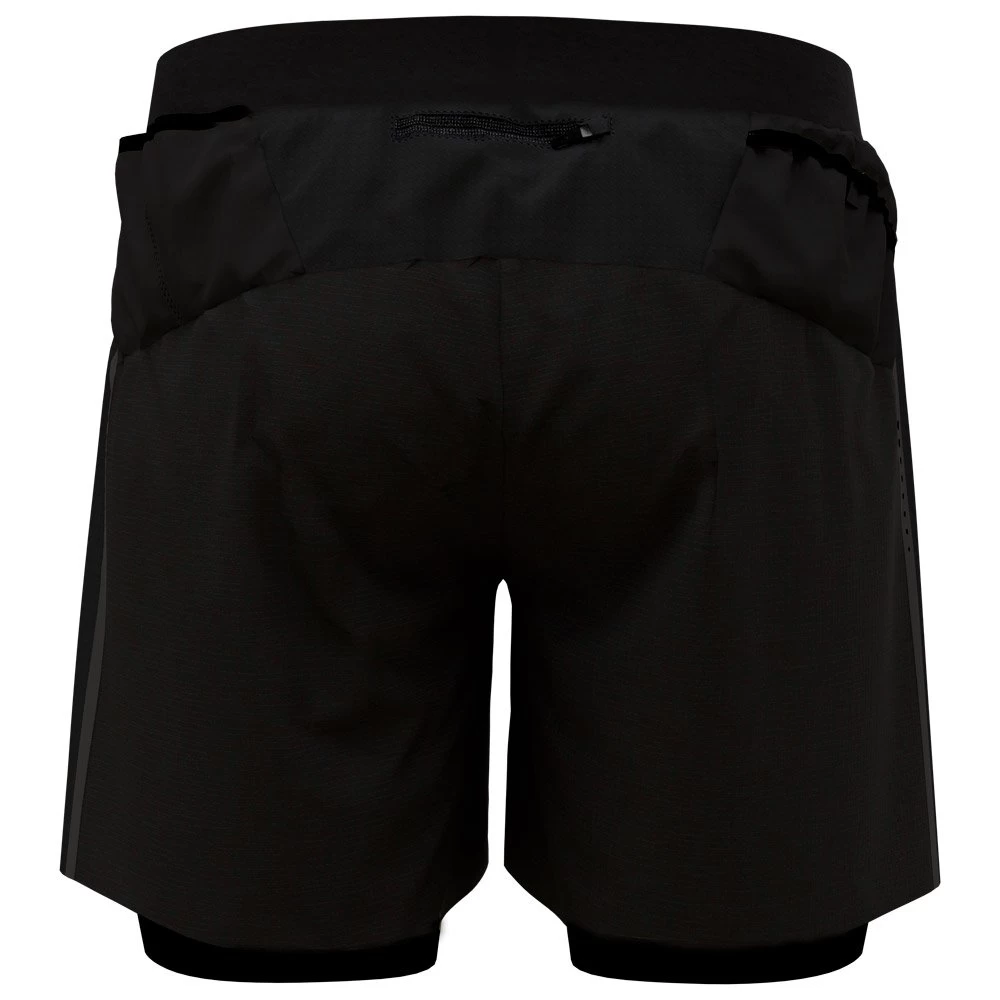 Short De Trail Odlo 2-In-1 Axalp Trail 6 Inch Black 2 Short De Trail Odlo 2-In-1 Axalp Trail 6 Inch Black – Image 2