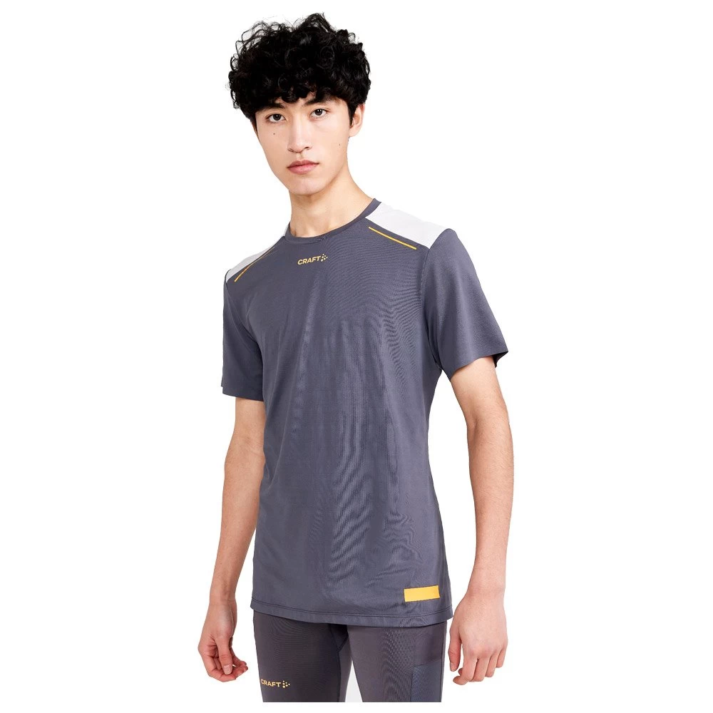 Tee-shirt De Trail Craft Pro Hypervent SS Tee Granite-Ash 2 Tee-shirt De Trail Craft Pro Hypervent SS Tee Granite-Ash – Image 2
