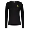 Tee-shirt De Trail Scott RC Run L/S Women's Black/Yellow