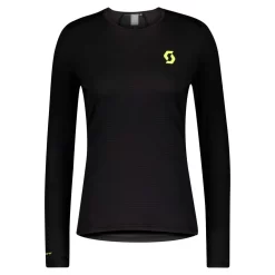 Tee-shirt De Trail Scott RC Run L/S Women's Black/Yellow