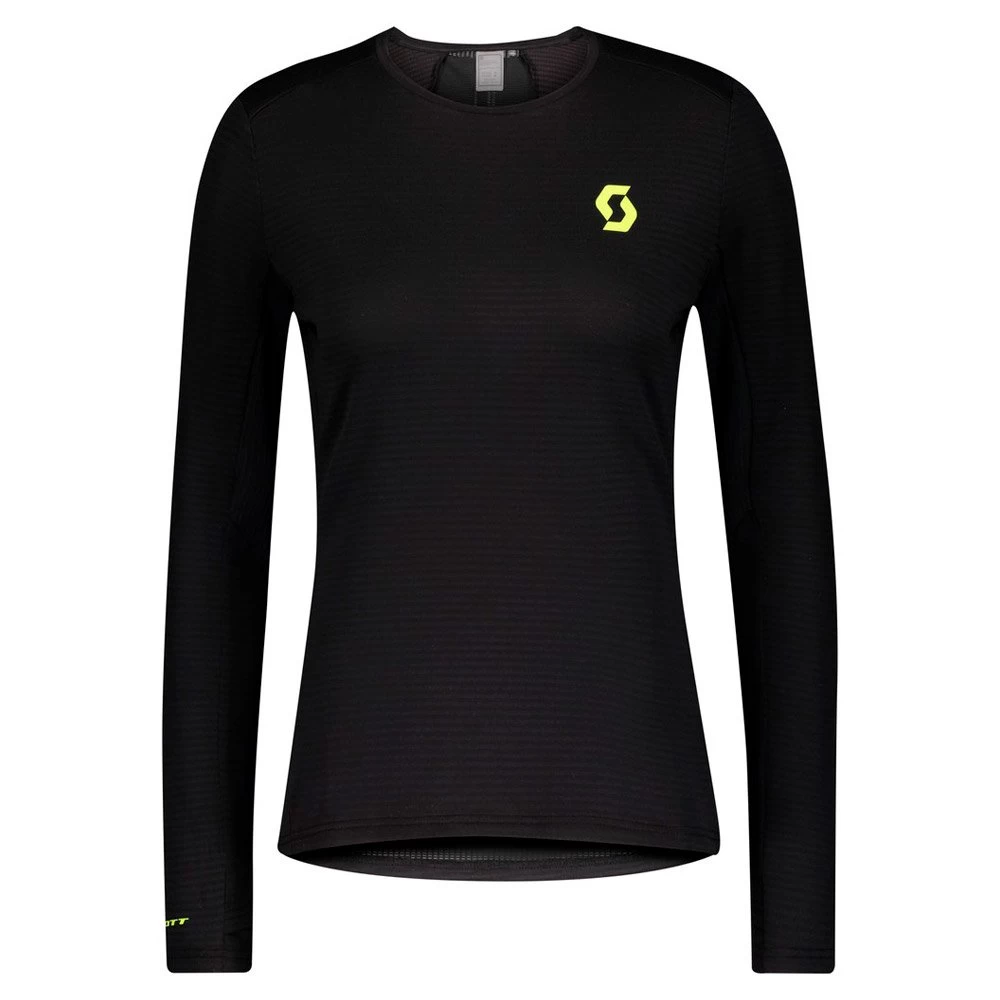 Tee-shirt De Trail Scott RC Run L/S Women's Black/Yellow 1 Tee-shirt De Trail Scott RC Run L/S Women's Black/Yellow