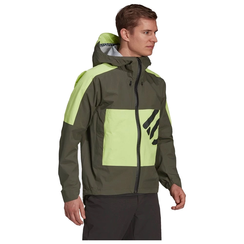 Veste VTT Five Ten 5.10 Rain Jacket All Mountain Legend Earth Pulse Lime 7 Veste VTT Five Ten 5.10 Rain Jacket All Mountain Legend Earth Pulse Lime – Image 7