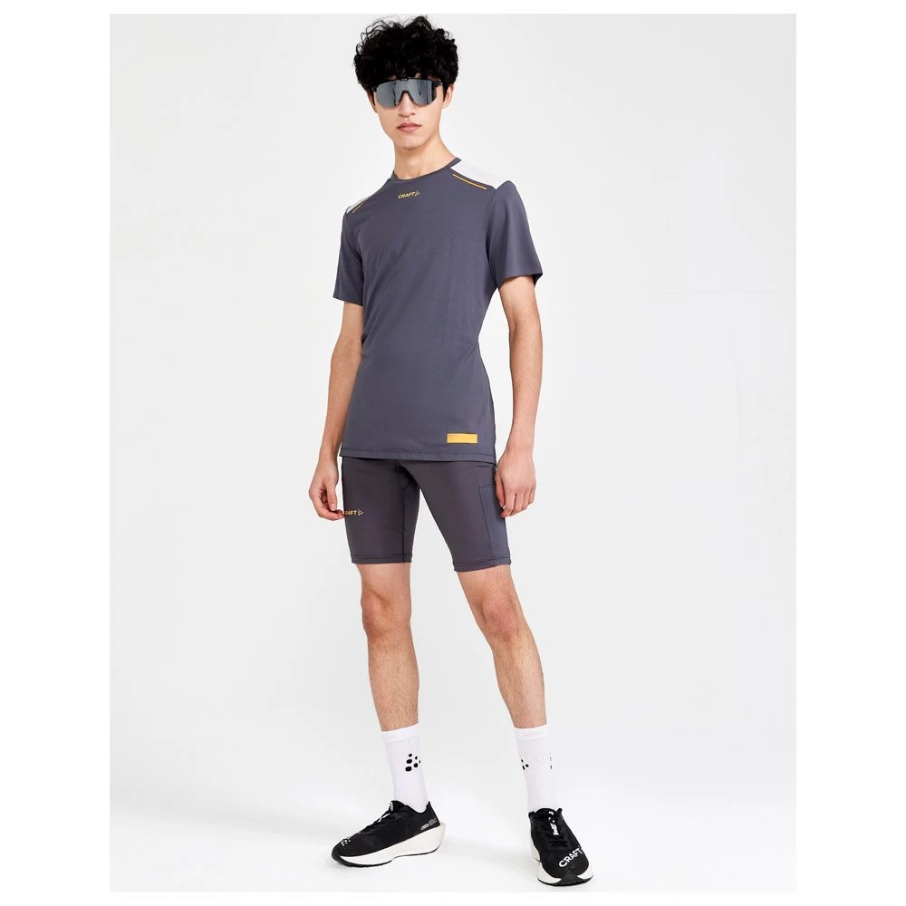 Tee-shirt De Trail Craft Pro Hypervent SS Tee Granite-Ash 6 Tee-shirt De Trail Craft Pro Hypervent SS Tee Granite-Ash – Image 6