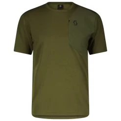 Tee-shirt De Rando Scott Dri Pocket Shortsleeve Fir Green