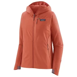 Polaire Patagonia W R1 CrossStrata Hoody Quartz Coral