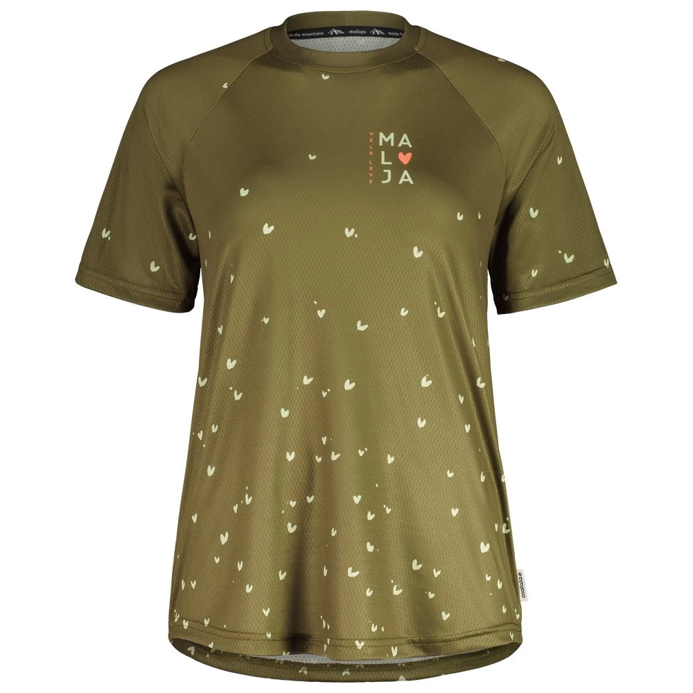 Maillot VTT Maloja ValbonaM Multi 1/2 Moss 1 Maillot VTT Maloja ValbonaM Multi 1/2 Moss