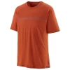Tee-shirt De Rando Patagonia M's Cap Cool Merino Graphic Shirt Fitz Roy Fader: Sandhill Rust