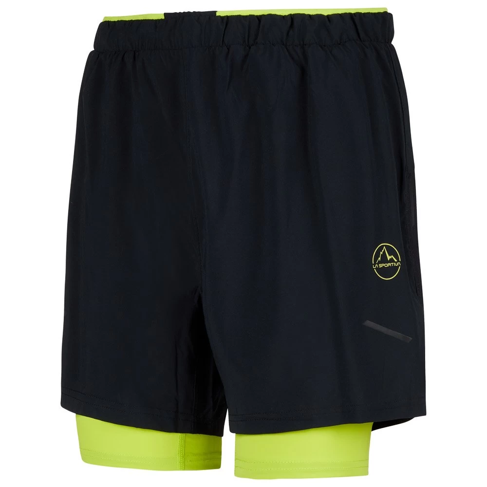 Short De Trail La Sportiva Trail Bite Short Black Lime Punch 1 Short De Trail La Sportiva Trail Bite Short Black Lime Punch