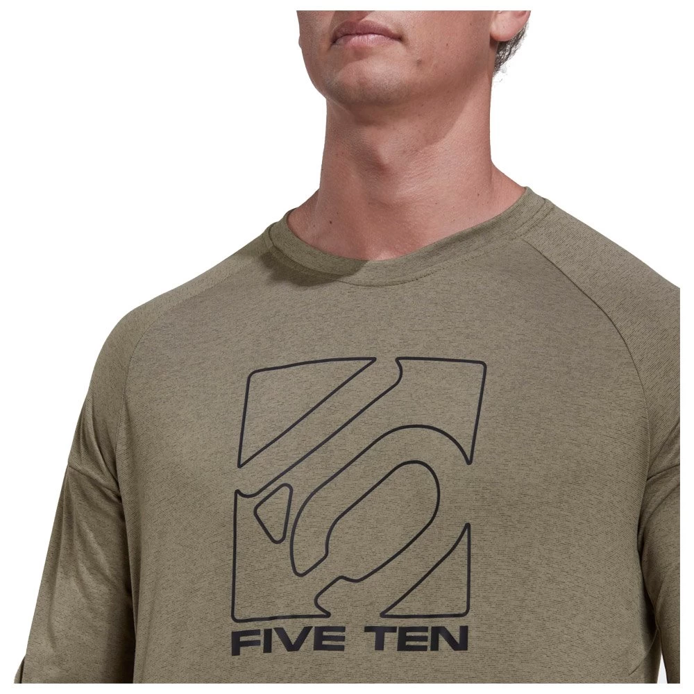 Maillot VTT Five Ten 5.10 Ls Jersey Orbit Green 5 Maillot VTT Five Ten 5.10 Ls Jersey Orbit Green – Image 5