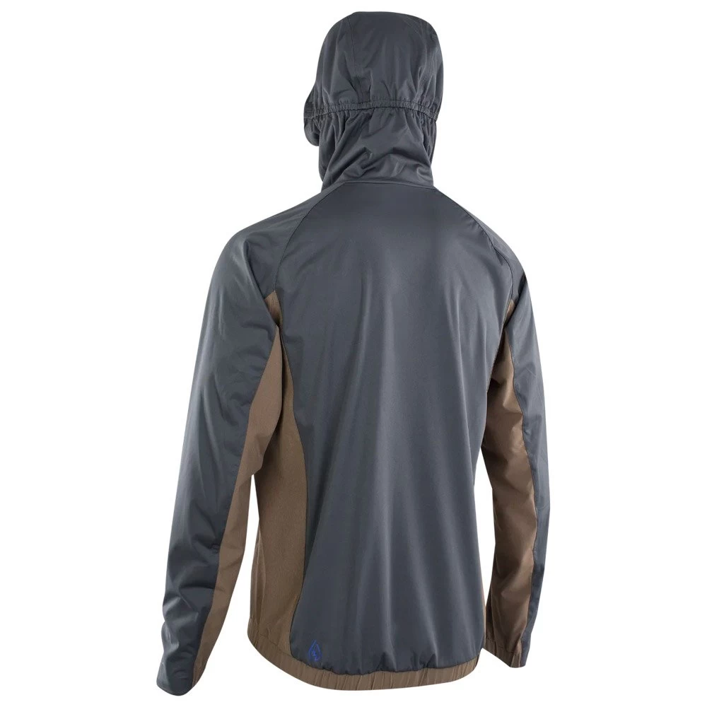 Veste VTT Ion Outerwear Shelter Jacket 3L Hybrid Unisex Mud Brown 4 Veste VTT Ion Outerwear Shelter Jacket 3L Hybrid Unisex Mud Brown – Image 4