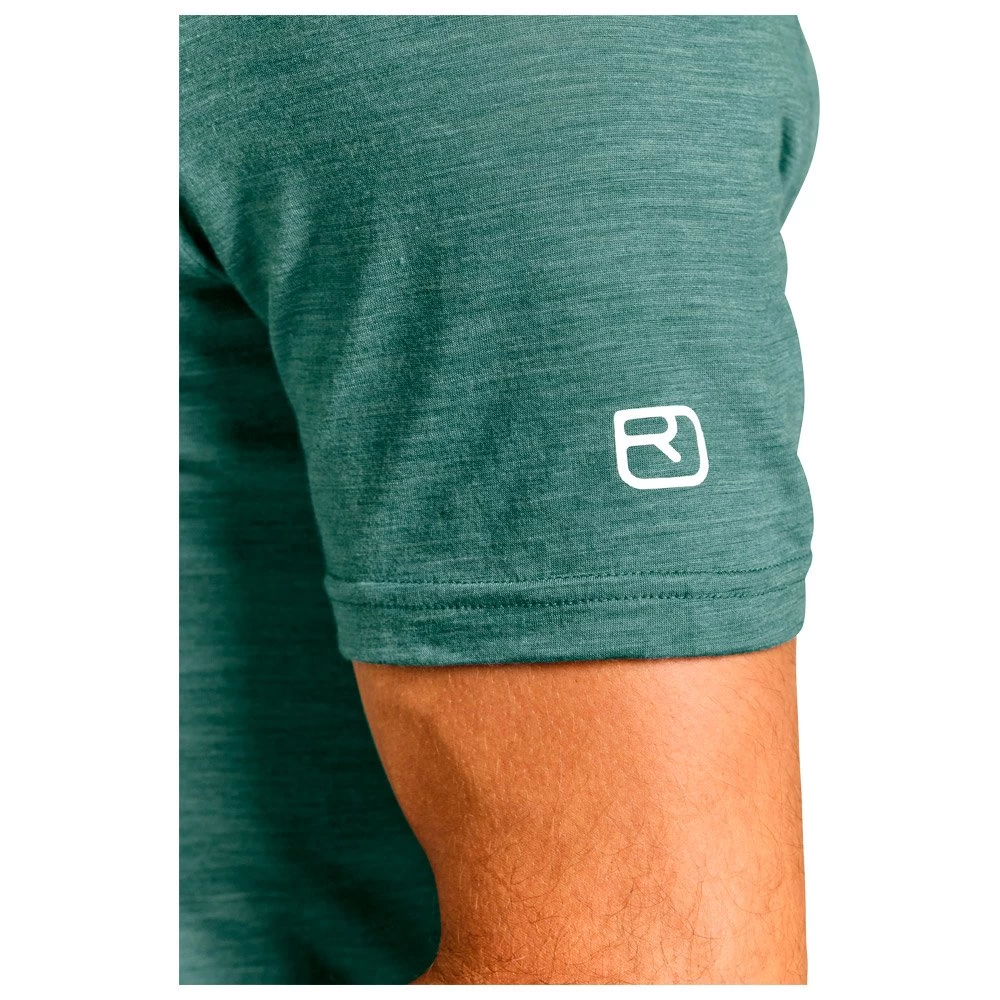 Tee-shirt De Rando Ortovox 120 Cool Tec Clean M Arctic Grey Blend 5 Tee-shirt De Rando Ortovox 120 Cool Tec Clean M Arctic Grey Blend – Image 5