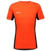Tee-shirt De Rando Mammut Sertig Hot Red Marine