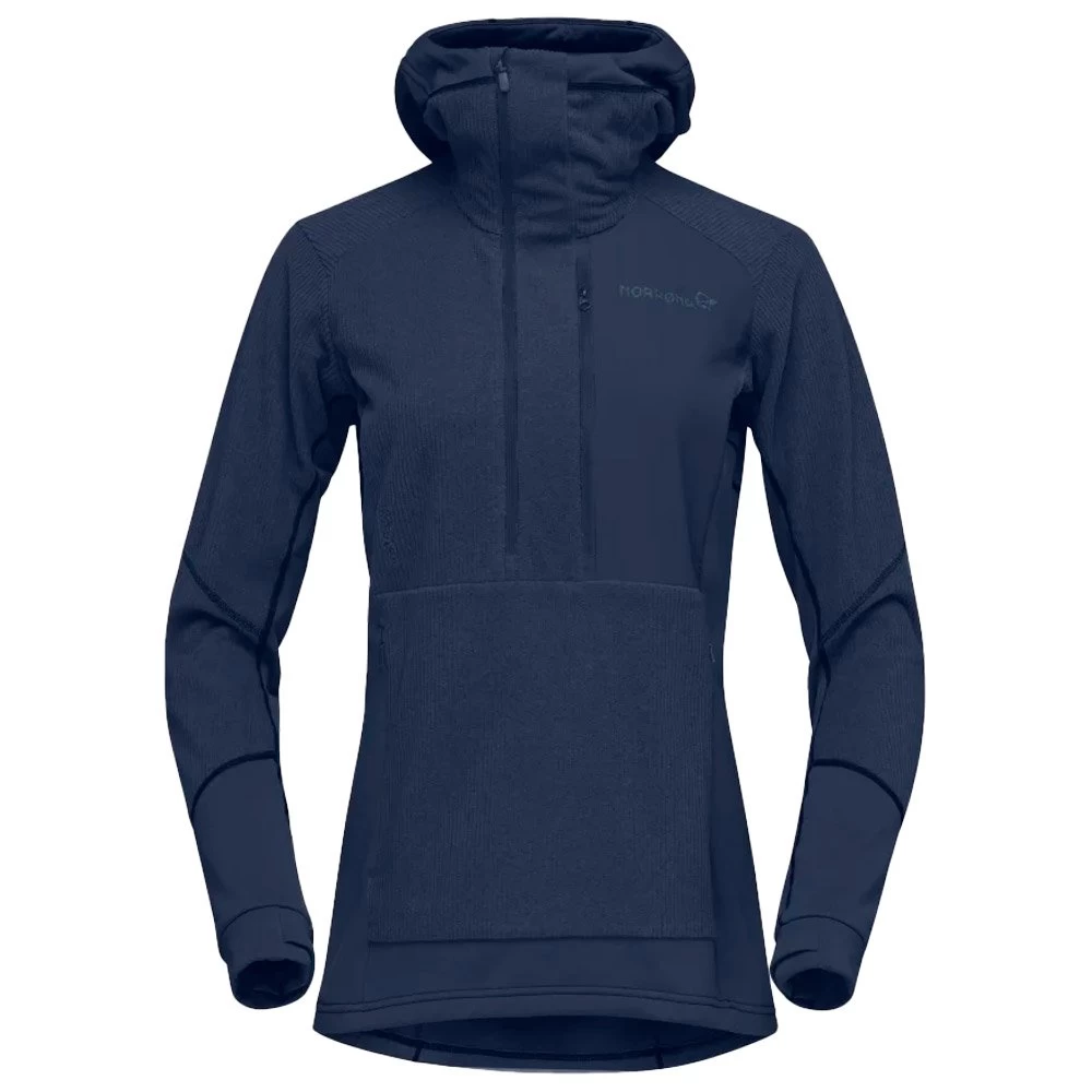 Polaire Norrona Lofoten Thermal Pro Hood W's Indigo Night 1 Polaire Norrona Lofoten Thermal Pro Hood W's Indigo Night