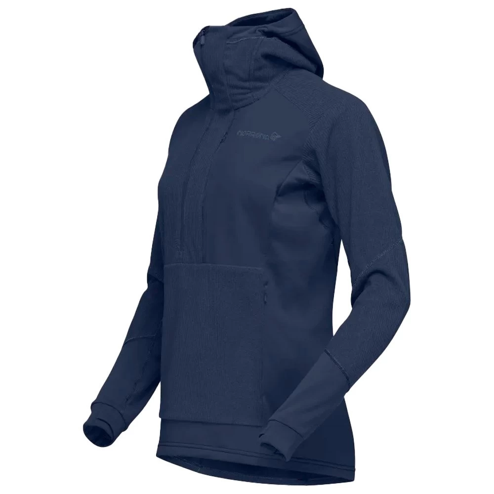 Polaire Norrona Lofoten Thermal Pro Hood W's Indigo Night 2 Polaire Norrona Lofoten Thermal Pro Hood W's Indigo Night – Image 2